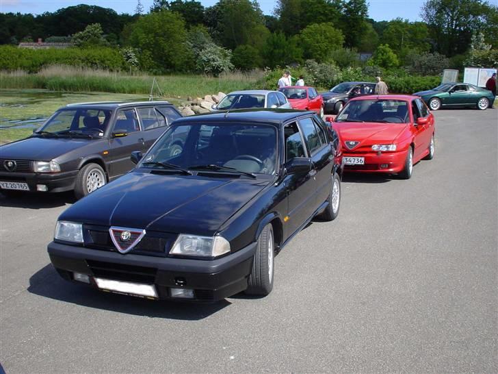 Alfa Romeo 33S 1,7 16V QV "Eleanor" - Forårskøretur 2008 i Alfa Romeo Klub DK Sektion Fyn. Min brors 146 bag ved. billede 11