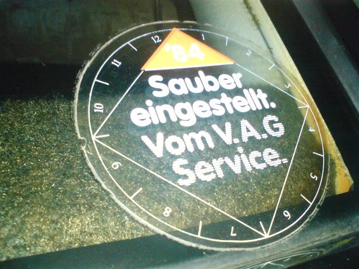 Audi 100 5E CD Aut. Type 43 - VAG service udført i 1984 billede 16