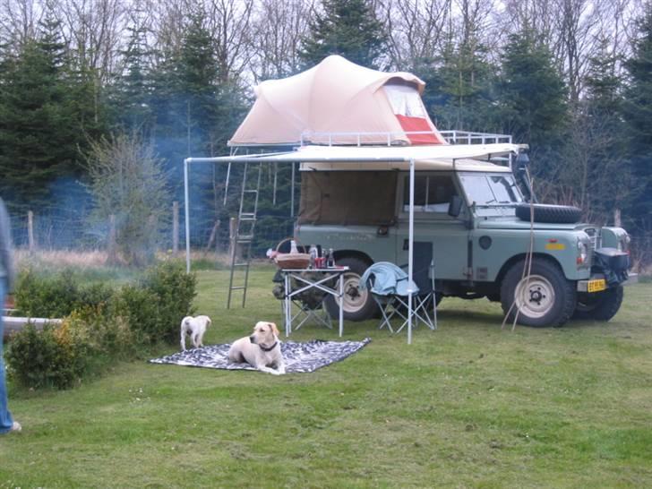 Land Rover Serie III 88" - Test tur i baghaven ;-) billede 15