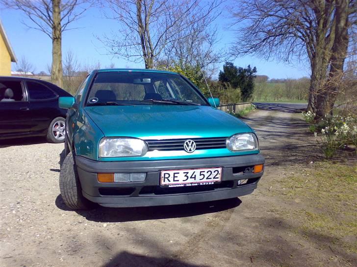 VW Golf 3 *Solgt* - Billede af den da jeg fik den. billede 2