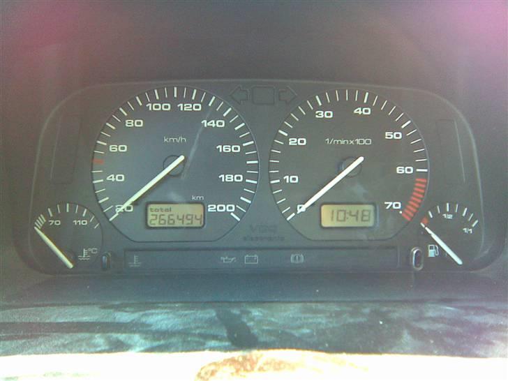 VW Golf 3 *Solgt* - Spedometer. 266.xxx billede 8