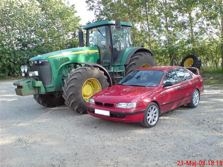 Toyota Carina E 1,6xli commander - Lige et billede med firmavognen ;o) så ser rinaen jo ret racer ud billede 6