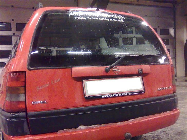 Opel Astra 1,6 i St. SOLGT* billede 4