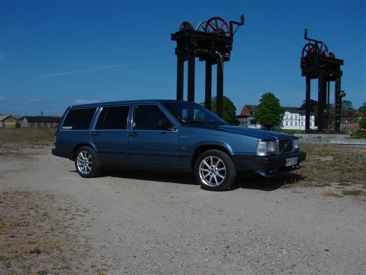 Volvo 740 GLE - Det gamle færgeleje i Nyborg, Ganske fortræffeligt sted at tage billeder billede 5
