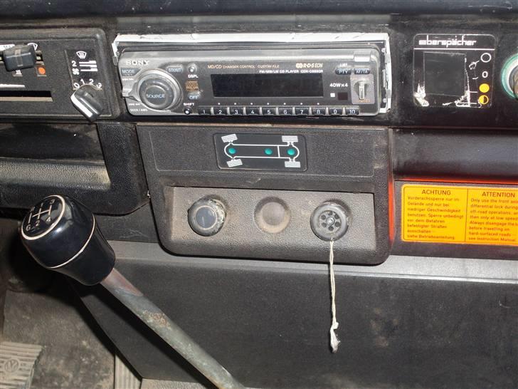 VW Transporter T3 Syncro - Jep... Der er sug spær både for og bag. billede 13