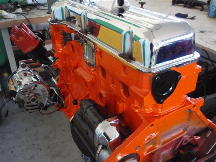 Opel ascona b Berlina. - den renoveret 2,0s motor der skal i sommeren over. billede 11