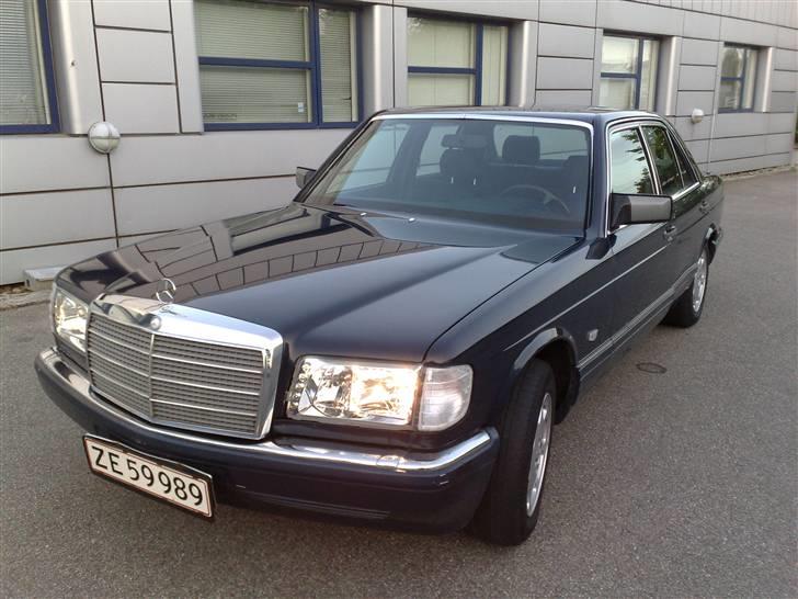 Mercedes Benz 300 SE *SOLGT* - Med fine nye klare forlygter og hvide blinklys billede 13