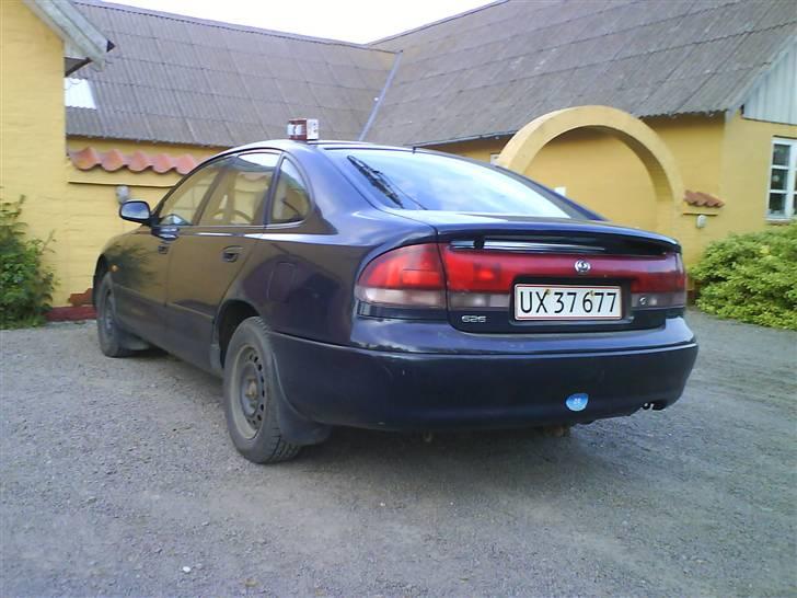 Mazda 626 combi coupe - dagen jeg købte den.. hvor den lige er kommet hjem billede 2