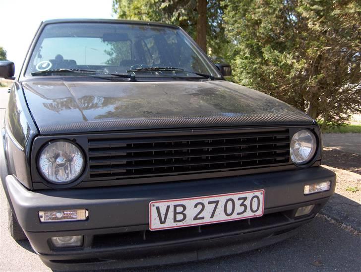 VW jetta mk2 Gli 16v (Solgt) (Low familia) - ny emblemfri grill billede 7