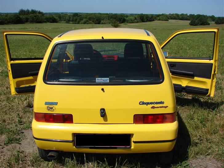 Fiat Cinquecento billede 5