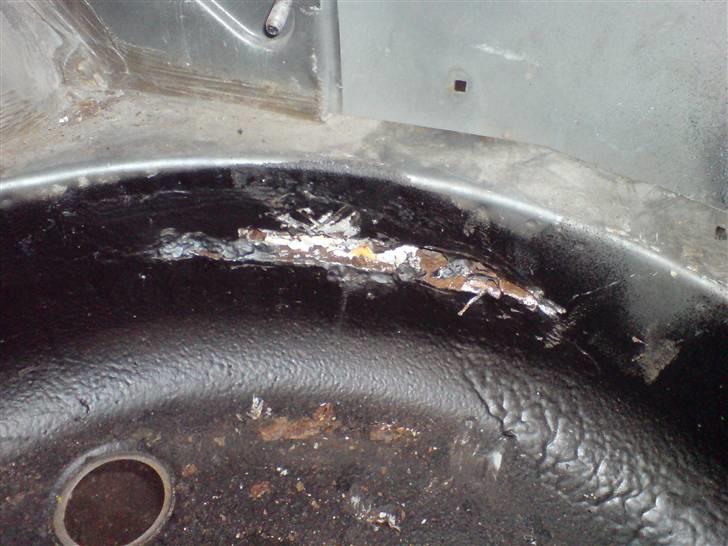 Alfa Romeo GTV-6 under opbygning Solgt - Ja selvom deb er impoteret er der stadig en smugle rust. billede 10