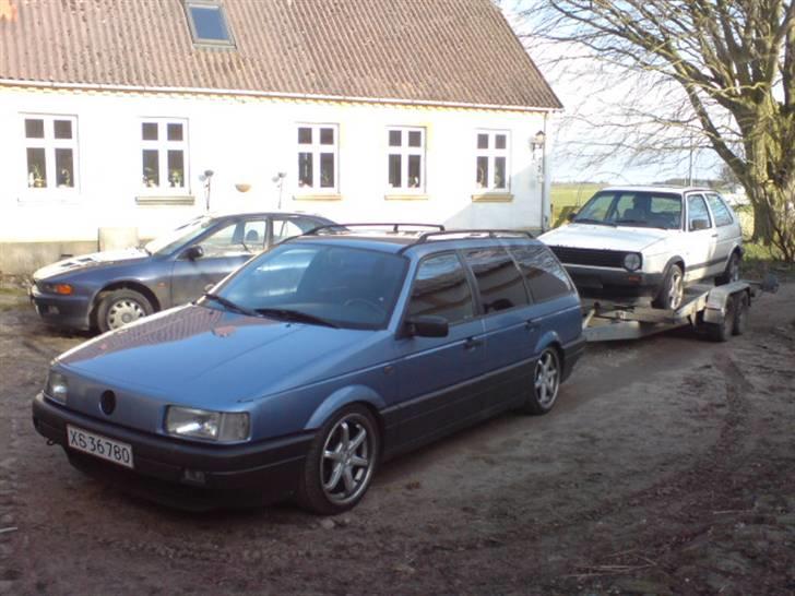 VW Passat G60 Syncro Solgt - Afleverede min gamle bil til den ny ejer billede 5