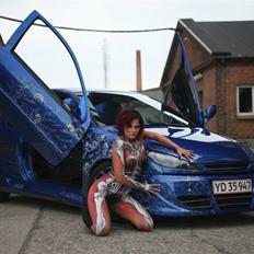 Peugeot 206 Skull - SOLGT