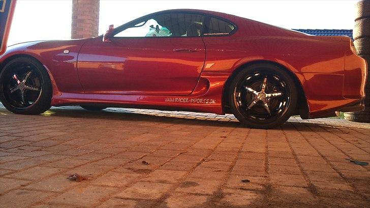 Toyota supra IV - med de nye fælge på.. billede 1