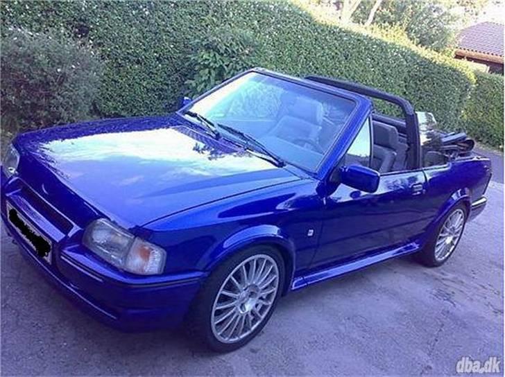 Ford Escort XR3i Cab. *SOLGT* billede 4