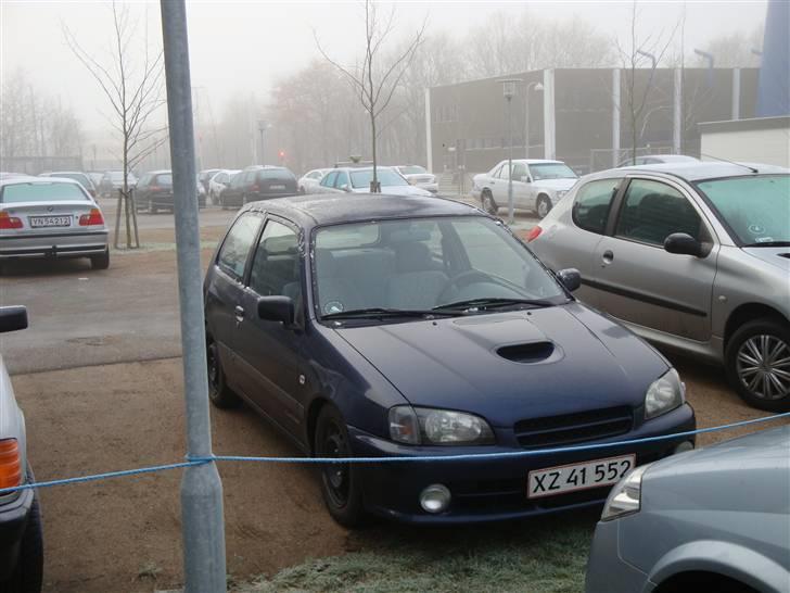 Toyota starlet (glanza) solgt - fronten er færdig:) billede 7