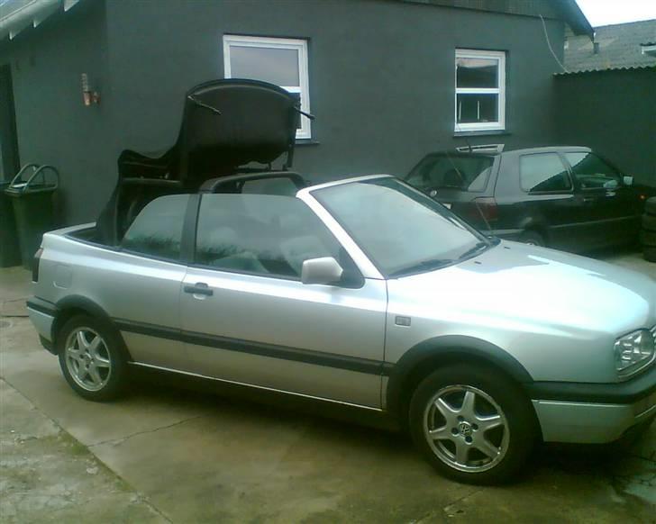 VW golf 3 cabriolet - som den så ud før billede 2