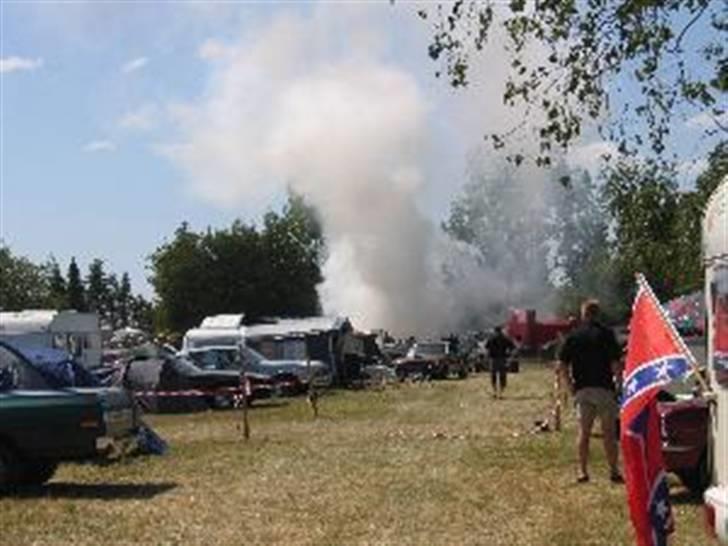 AMC Hornet Sportabouth - Bilde af en af mine burnouts ned fra campingsvognen billede 4