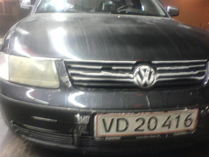 VW passat (solgt) - var lig en tur på sjælland i vindters puha det var koldt ude billede 4