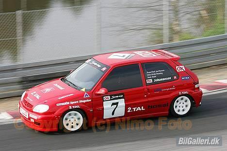 Citroën Saxo Cup baneracer billede 1
