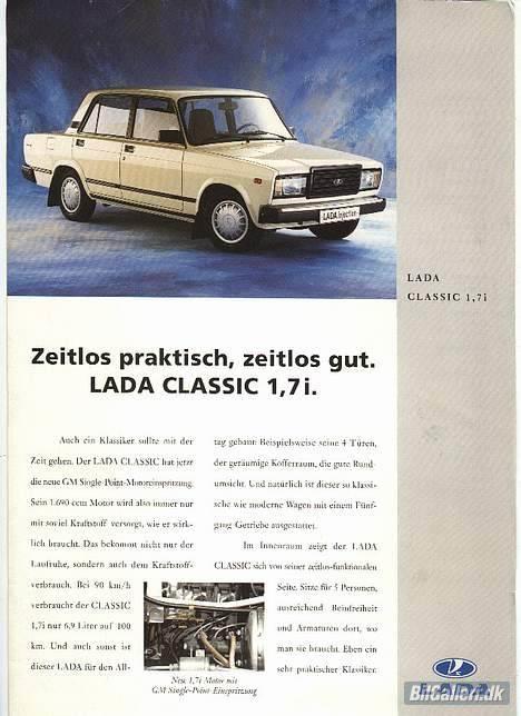 Lada 2105 - Selv om det er vanskelig å tro, er fortsatt den gamle Lada "RIva" i produksjon. Her med 1.7i motor med insprøytning fra GM og tænding fra Bosch billede 9