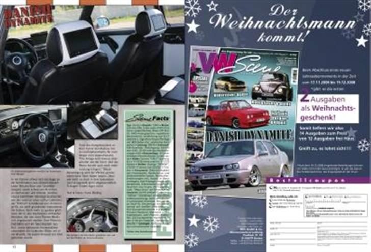 VW Vento 2,8 Vr6 - VW SCENE tysk bilblad billede 5