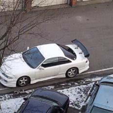 Nissan silvia s14K´s (totalskad)