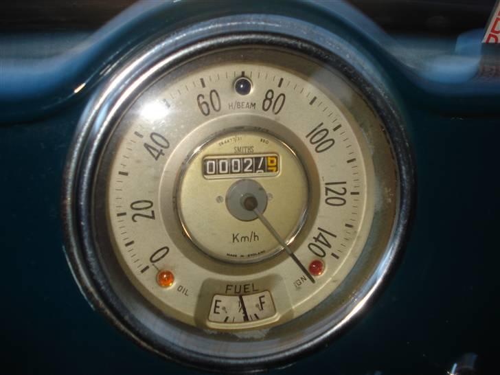 Austin-Morris minor convertible - kører let i bund billede 13