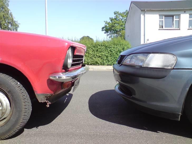 Opel Kadett C Trumf - Trumfen og én mine venners VB, skønheden og udyret:P  billede 7