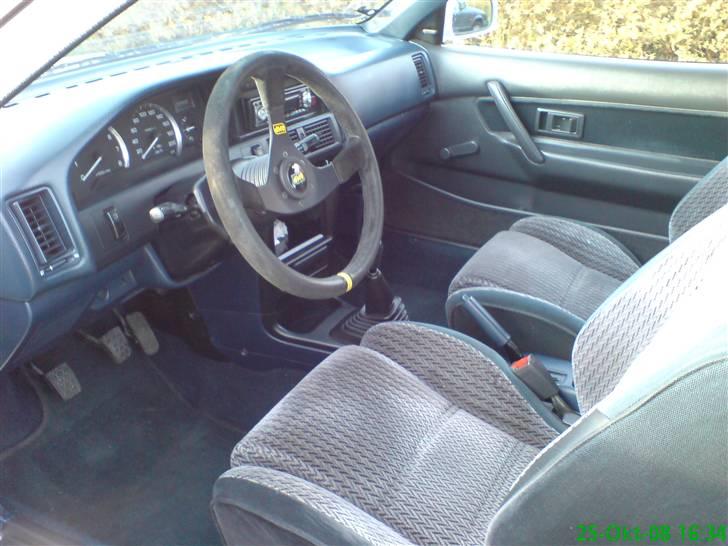 Toyota Corolla 1.3 XLI  ( SOLGT) - Jubii så fik jeg mit sportsrat (OMP Ruskin) sat i min Corolla. billede 17