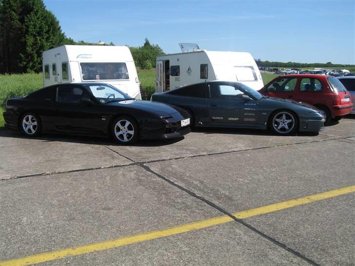 Nissan 200sx *Bodil´len* - DHB07 står sammen med AnneGrethe, da hun ku kører...... billede 14