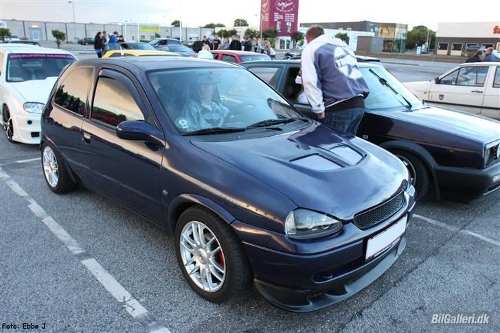 Opel Corsa B Solgt - Træf i Aalborg 20/6 - 08    Taget af Ebbe J billede 12