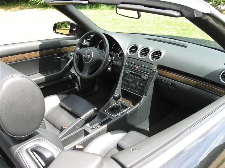 Audi A4 Cabriolet - Komplet sports kabine m. sort el just. læder, Bose soundsystem mm. billede 7