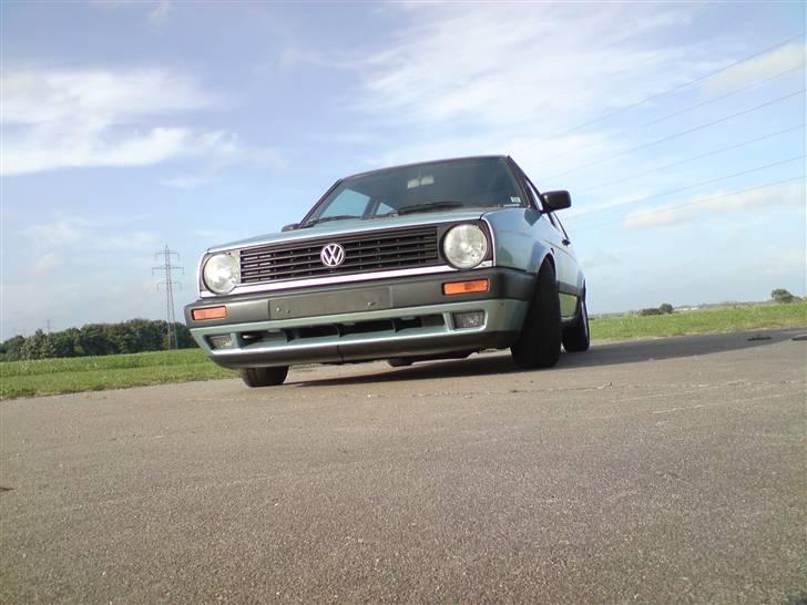 VW golf 2 * SLOW RIDER * SOL - da jeg lige havde fået gevind på ;) billede 5