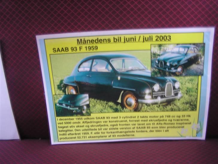 Saab 93 F billede 1