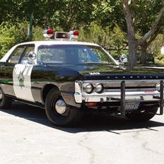 Amerikaner Plymouth CopCar