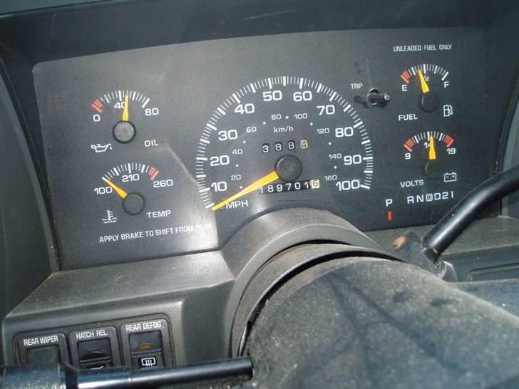 Chevrolet Astro van ext -solgt billede 7