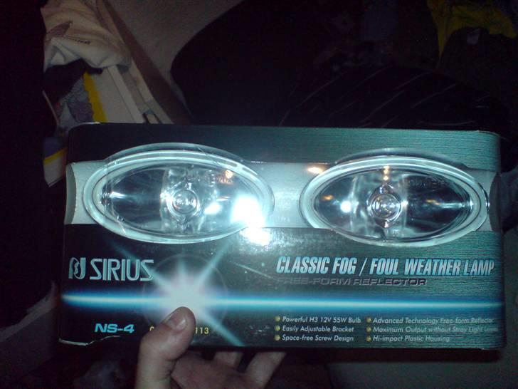 Opel Rekord 2,2i solgt - mine nye sirius tågelygter billede 10