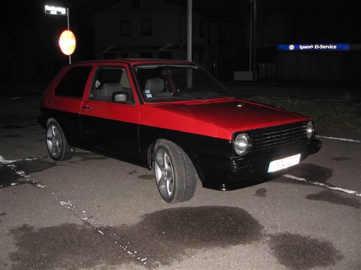 VW golf 2 SOLGT - et lille billede i det mørke billede 6