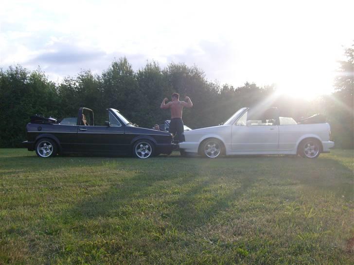 VW golf 1 cab karman SOLGT billede 8