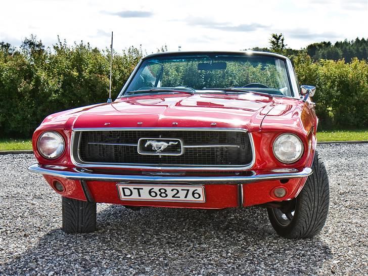 Ford Mustang cabriole - forfra billede 2