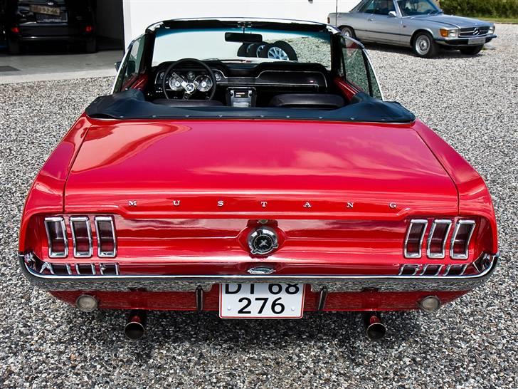 Ford Mustang cabriole - bagfra billede 3