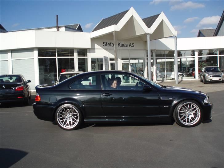 BMW M3 CSL SOLGT - Da jeg hentede bilen hos Stefan Kaas i Odense. En rigtig god dag :) billede 2