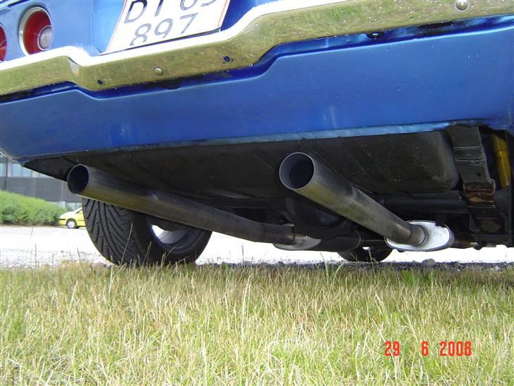 Amerikaner CAMARO RS 70½ - 3" i rustfri hele vejen..! billede 7