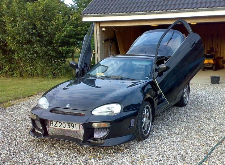 Mazda   MX 3 lambo SOLGT - lige blevet færdig med dørene. tak til patrick for hjælpen billede 9