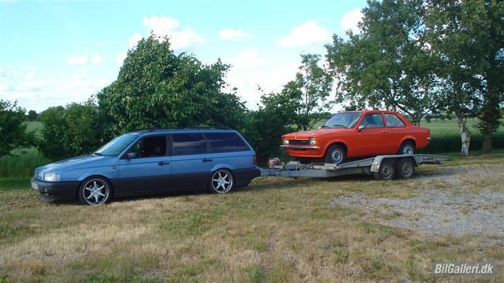 VW Passat G60 Syncro Solgt - På tur med andreasens opel. En opel luftes bedst på en trailer.. Ha billede 12