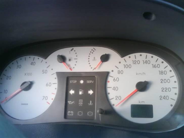 Renault clio 2 (solgt) - hvide skiver billede 12