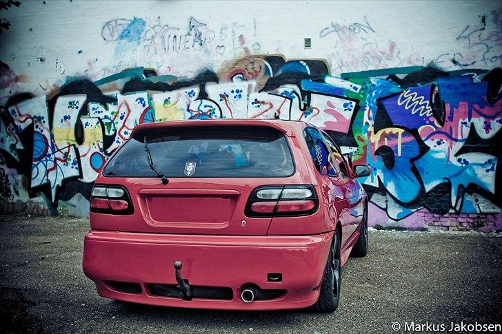 Nissan Almera 1,6 SR - (Solgt) - Bagende som den står nu billede 6