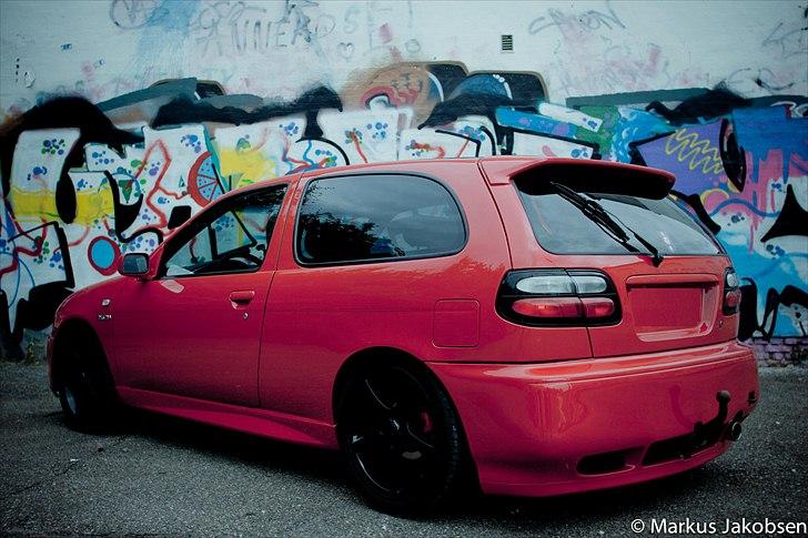 Nissan Almera 1,6 SR - (Solgt) - Bagende som den står nu billede 7