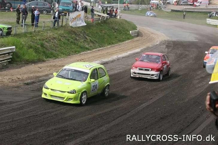 Opel  rallycross  solgt - her er a-finalen på esteringen og bliver nr. 3  billede 2